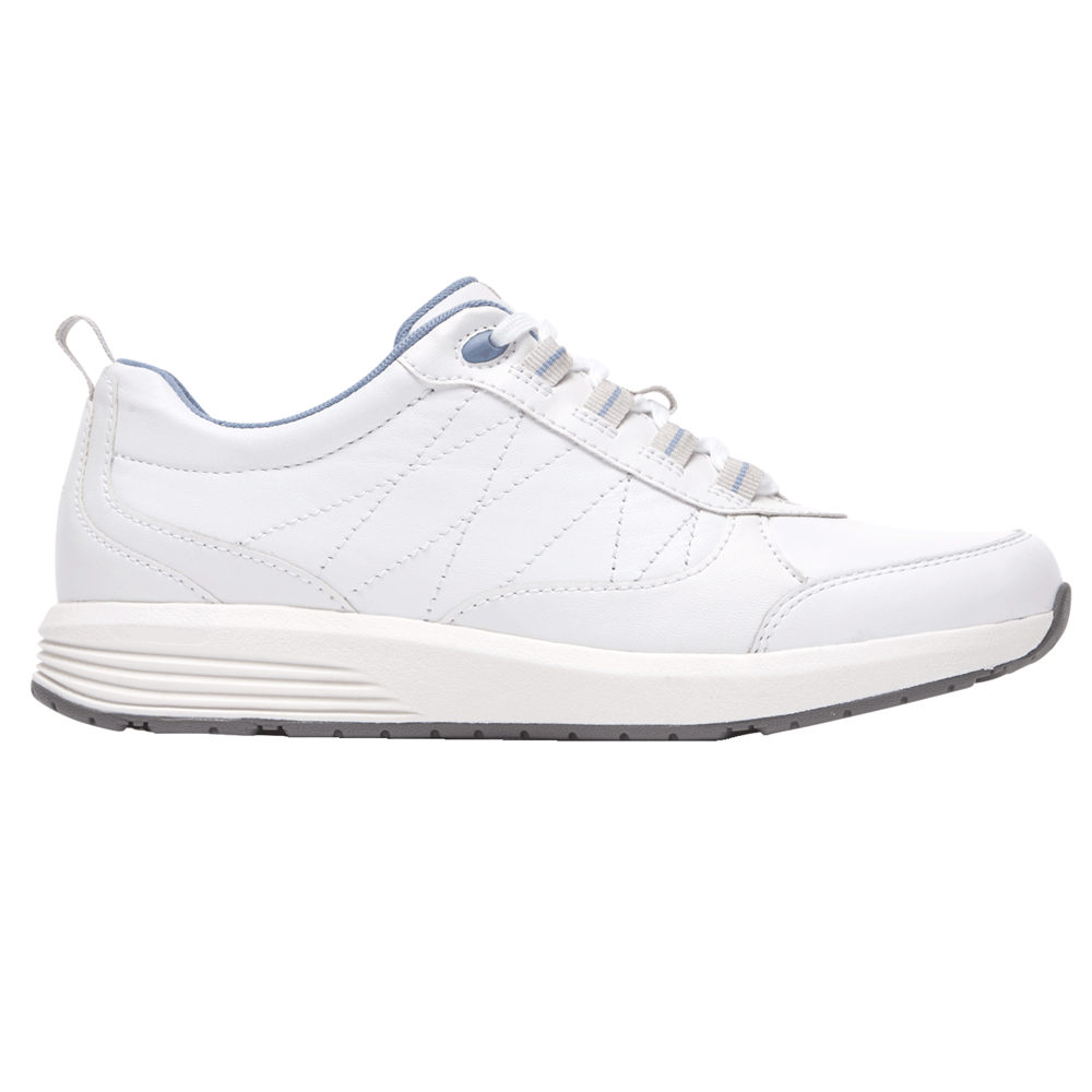 Rockport Joggesko Dame Hvite - Trustride - FNVT06341